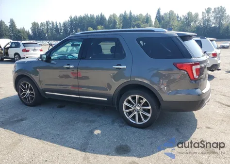 2016 Ford Explorer Limited from USA, damaged, VIN 1FM5K8F85GGA10337